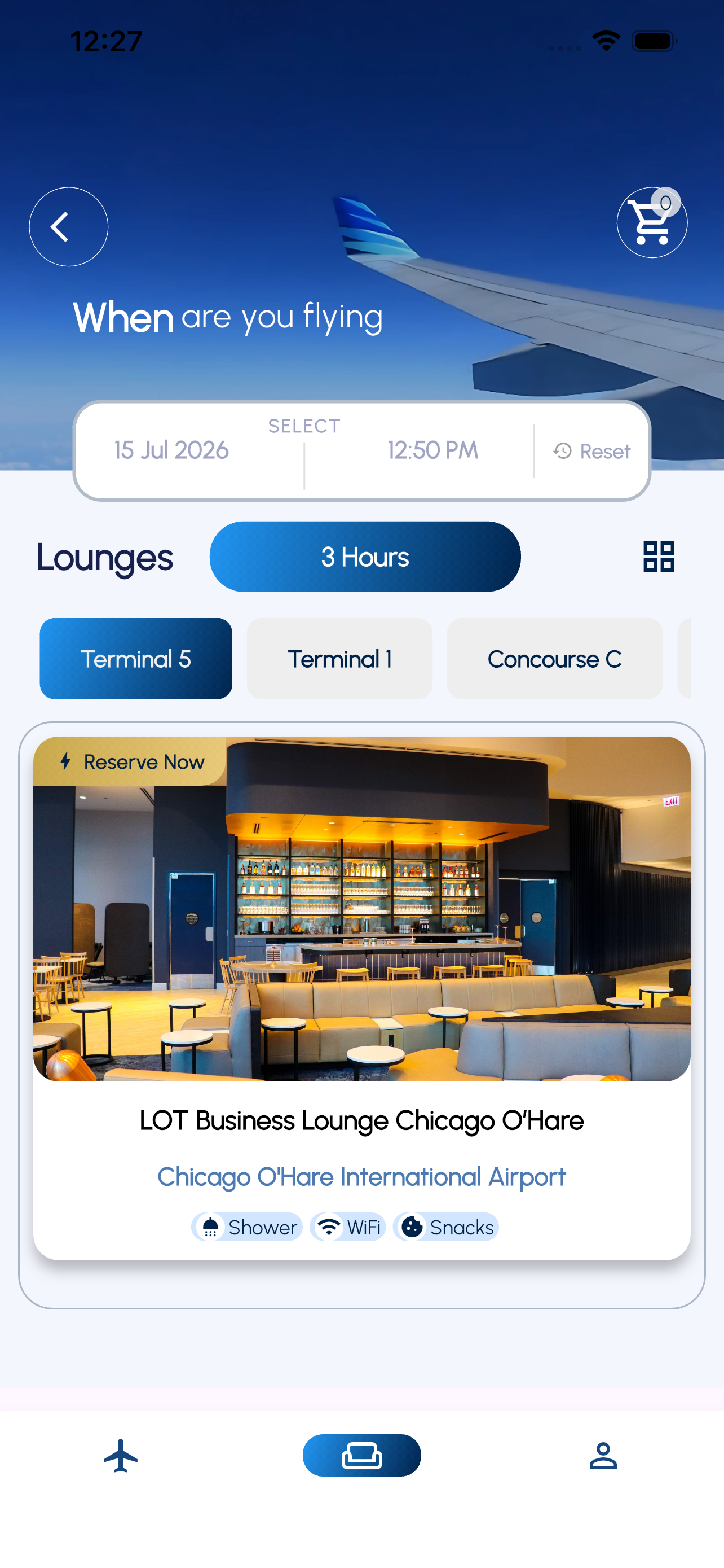 Lounge Atlas app preview